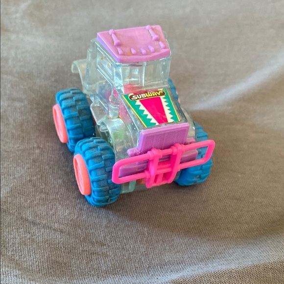 Clear Gears Kids Pak Toy Tractor Subway 1997 - Picture 2 of 6